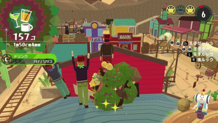 「ドリンクをいっぱい」2つめのクラウン取り方