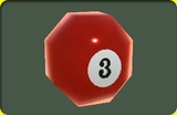 ビリヤードボール3