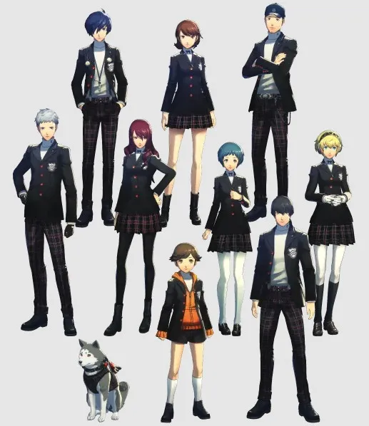 P5R 秀尽学園コスチュームセット