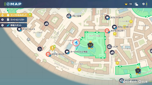 「一番シビれるシビビール」発生場所・地図