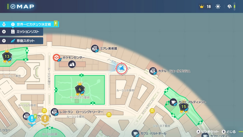 「ほろびへいざなう歌」発生場所・地図