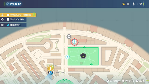 「進化の石を使いたい！」発生場所・地図