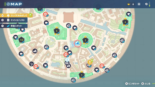 「コイキングの大きさ比べ」発生場所・地図