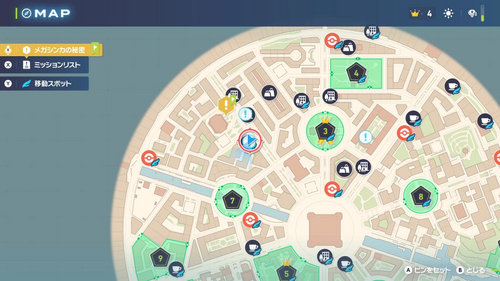 「カフェのお客はヤブクロン」発生場所・地図