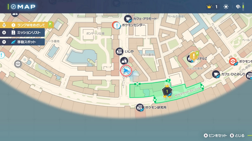 「かぐわしきメェークルの葉」発生場所・地図