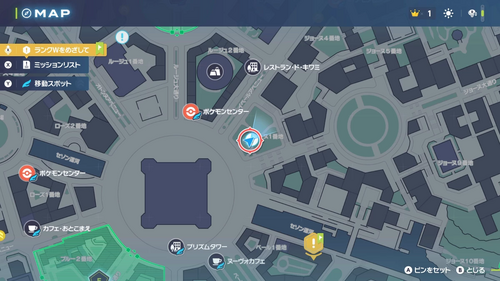 「コクーン使いにあこがれて」発生場所・地図