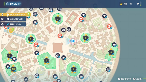 「ヨガマスターのお導き」発生場所・地図