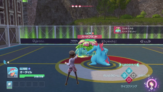 水の試練・オーダイルの技構成例