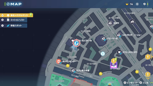 「ヒトモシのゆく先に……」発生場所・地図