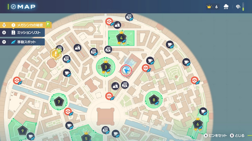 「ケーシィと遊びたい」発生場所・地図