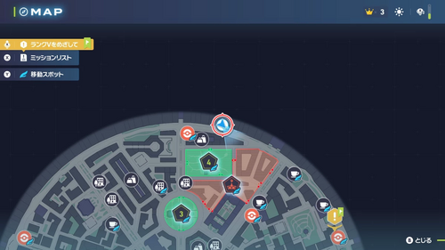 「美術館のコフーライ」発生場所・地図