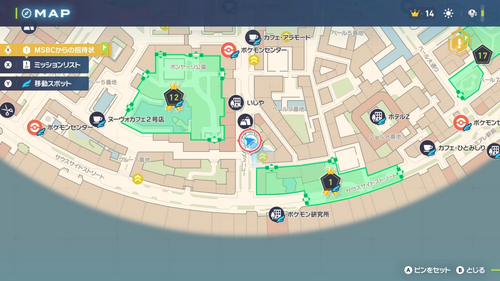 「かぐわしきマーイーカの墨」発生場所・地図