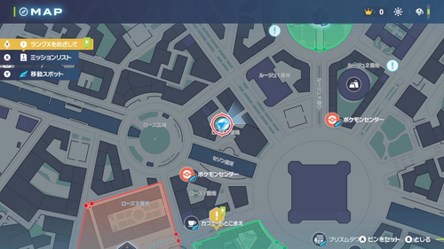 「フォッコのためにできること」発生場所・地図