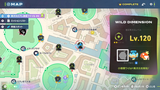 ヒンバスの生息地とシルエット