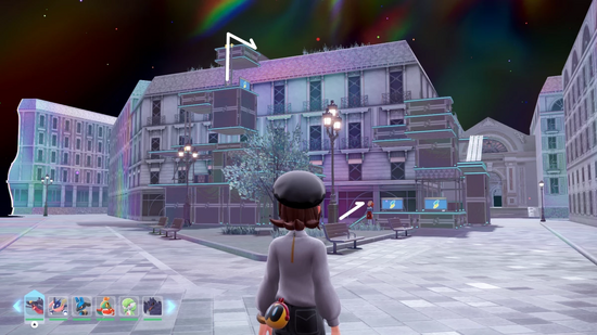 屋上まで登れるアスレチック1