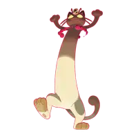 ニャース(キョダイマックスのすがた)