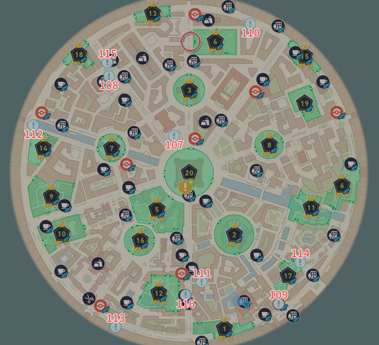 「これからのミアレシティ」発生後に発生するサイドミッション一覧