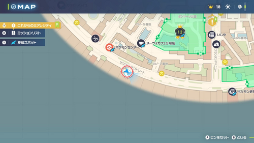 「カチコール・オン・ザ・クレベース」発生場所・地図