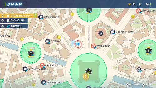 「世界一ピカチュウ決定戦」発生場所・地図