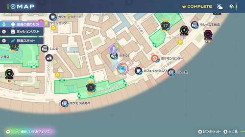 「異次元の激闘！！MSBC」発生場所・地図