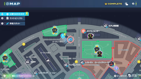 辻斬りの犯人がいる場所・地図