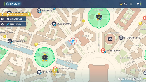 「紅眼の監視者ミルホッグ」発生場所・地図