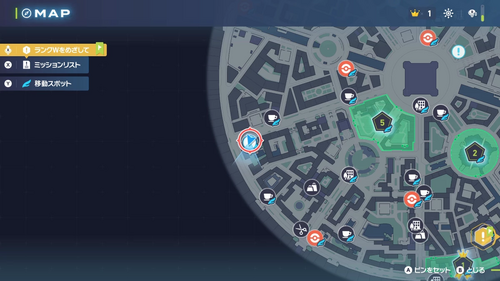 「となりのカフェのペロリーム」発生場所・地図