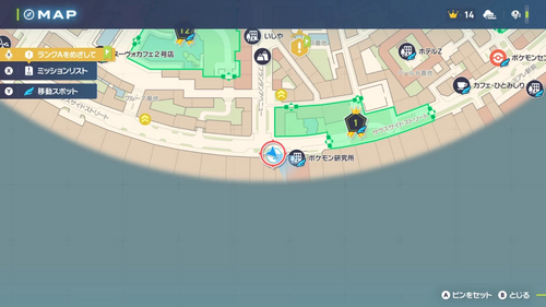 「ココドラ好みの味わいに」発生場所・地図