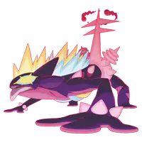 ストリンダー(ローなすがた・キョダイマックスのすがた)