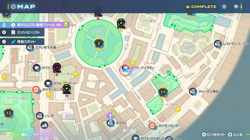 「ものまねはおもしろい」発生場所・地図