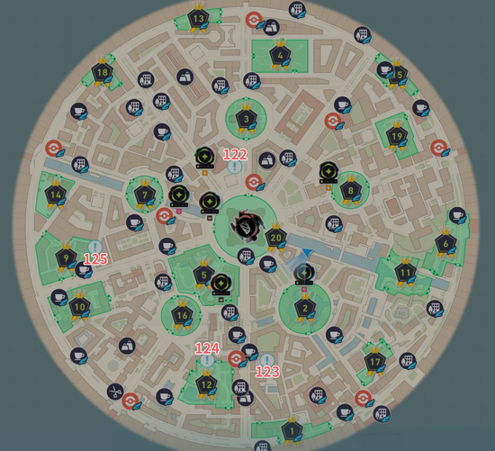 「異次元ミアレ調査ファイル#1」中に発生するサイドミッション一覧