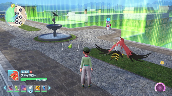 ユキメノコについて行く