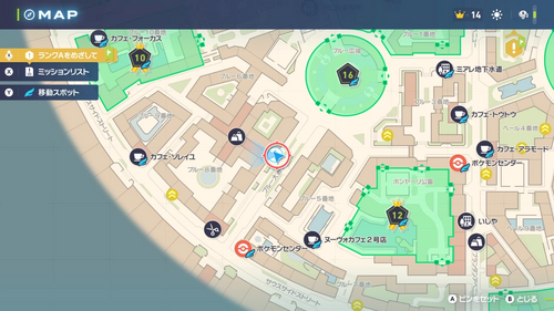 「硬派を貫くはがねタイプ」発生場所・地図