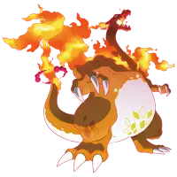 リザードン(キョダイマックスのすがた)