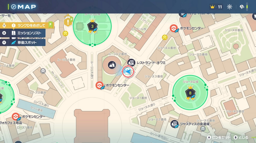 「攻撃して回復する作戦」発生場所・地図