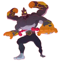 カイリキー(キョダイマックスのすがた)