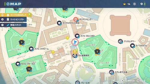 「最強はどっちや！？」発生場所・地図