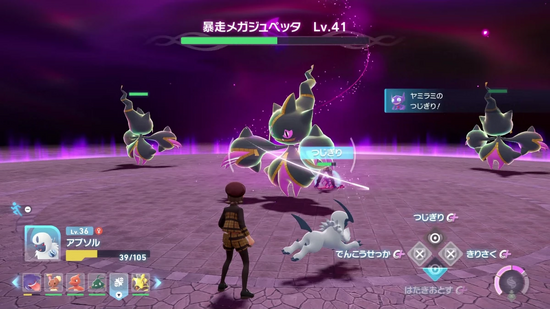 暴走メガジュペッタ本体の見分け方