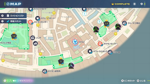 「ときはなたれし魔神」発生場所・地図