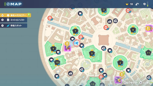 「大迷惑なビードル」発生場所・地図