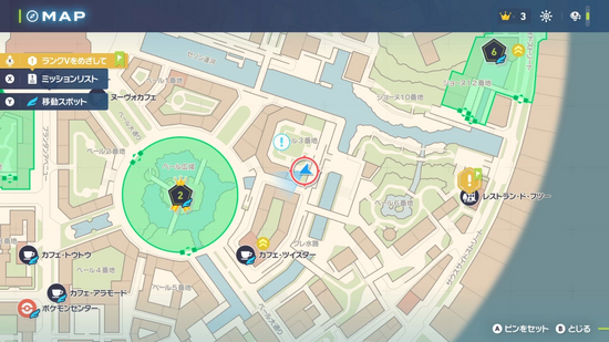 しろいはなのフラベベ生息地・地図