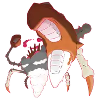 キングラー(キョダイマックスのすがた)