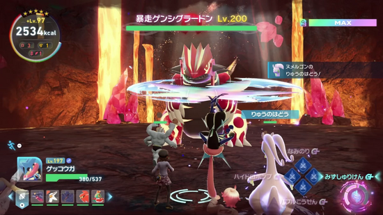 ゲンシグラードン戦