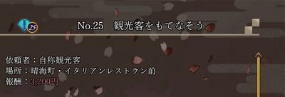 No.25 観光客をもてなそうの画像