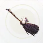 黒乙女のほうき