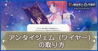 アンタイジェムの取り方
