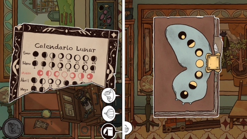 キャビネットの日記帳