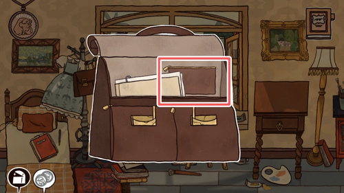 カバンの内ポケットからコインを入手