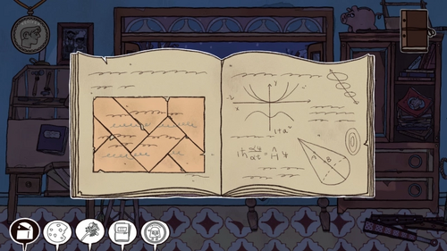 破れたメモのパズル