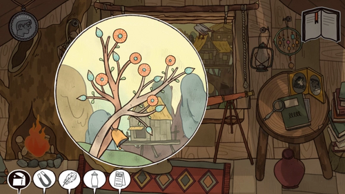 木を左右対称にする